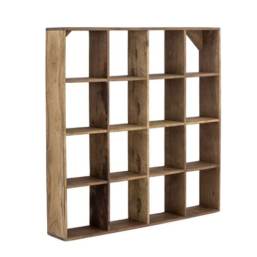 Bloomingville Tilo Hylde 70x70 cm - Brun 