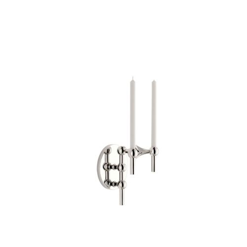 STOFF Nagel Wall Hanger Ø: 11 cm - Chrome 