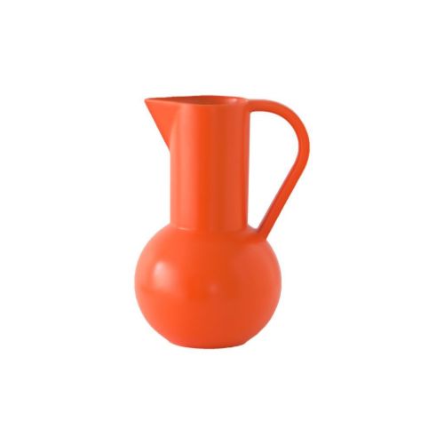 raawii Strøm Small Kande H: 20 cm - Vibrant Orange