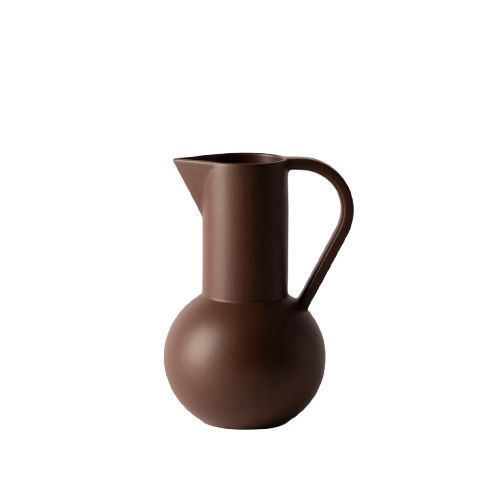 raawii Strøm Medium Kande H: 24 cm - Chocolate