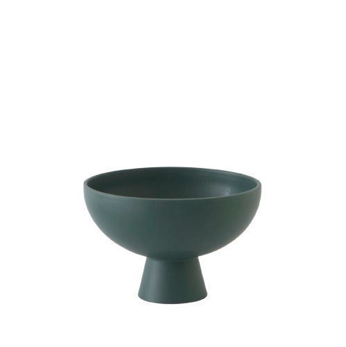 raawii Strøm Large Bowl Ø: 22 cm - Deep Green