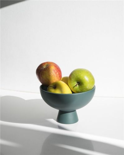 raawii Strøm Large Bowl Ø: 22 cm - Deep Green