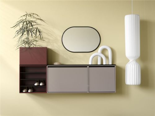 Montana Hide Skoskab 69,6x46,8x20 cm - 157 Cumin