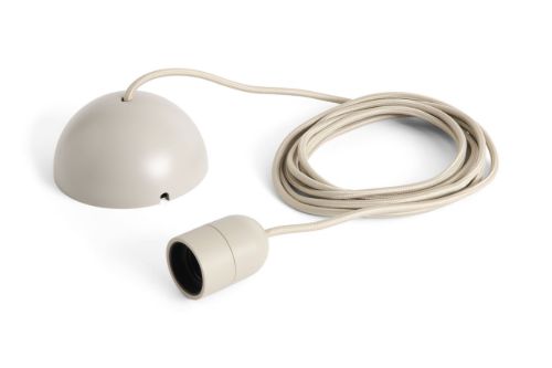 HAY Common Pendant Cord Set - Beton Grey