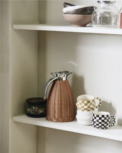 Nordal Tincan Termokande H: 25 cm - Natur