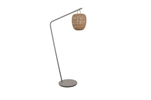 Cane-line Outdoor Illusion Glow Lampe m. Stander H: 161 cm - Taupe/Natural