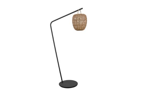 Cane-line Outdoor Illusion Glow Lampe m. Stander H: 161 cm - Sort/Natural