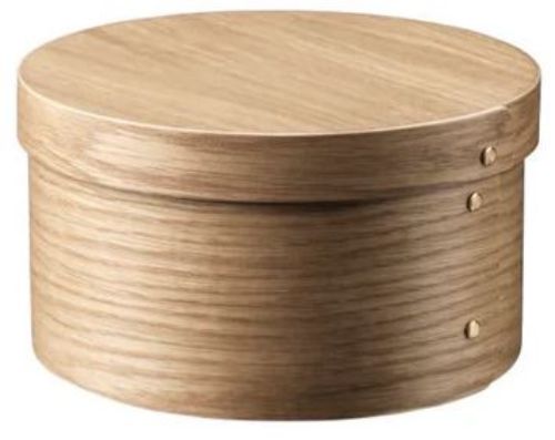 FDB Møbler X3 Drejø Opbevaringsboks Ø: 22 cm - Eg