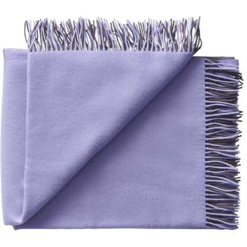 Silkeborg Uldspinderi Secret Plaid 130x190 cm - Clay/Lilac