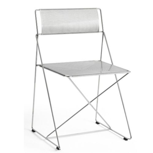 HAY X-Line Chrome Chair SH: 46 cm - Chromed 