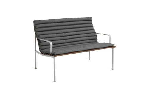 HAY Quilted Lounge Cushion For Traverse Lounge Bench B: 113 cm - Black Pepper