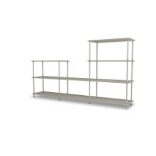 Billede af Montana QS Free 312000 Reol 203,4x109,9x38 cm - Fennel