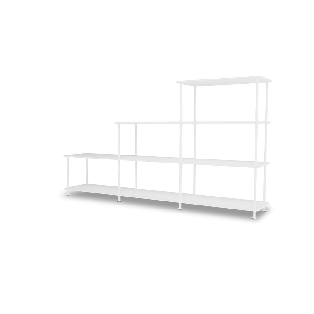 Billede af Montana QS Free 321000 Reol 203,4x109,9x38 cm - New White