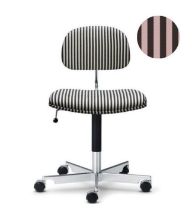 Billede af Montana Kevi 2534U Fuldpolstret Kontorstol - Mads Nørgaard 1629/Blankpoleret Stål