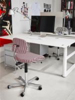 Billede af Montana Kevi 2534U Fuldpolstret Kontorstol - Mads Nørgaard 1629/Blankpoleret Stål