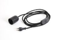 Billede af HAY Common Table Cord Set L: 240 cm - Soft Black