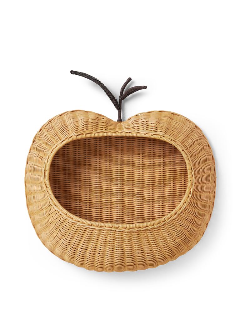 Billede af Ferm Living Apple Braided Wall Pocket H: 52 cm - Natural