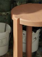 Billede af FDB Møbler D108 Ragnesminde Sofabord Ø: 35 cm - Peach