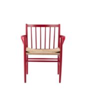 Billede af FDB Møbler J81 Jørgen Bækmark Stol - Bøg/Ruby Red 