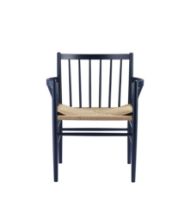 Billede af FDB Møbler J81 Jørgen Bækmark Stol - Bøg/Steel Blue 