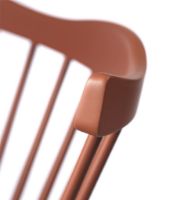 Billede af FDB Møbler Børge Mogensen Stol J52B - Bøg/Brick Red