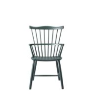 Billede af FDB Møbler Børge Mogensen Stol J52B - Bøg/Brick Red