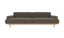 Billede af Bruunmunch Reason 2,5 Pers. Sofa L: 248 cm - Crush 40