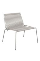 Billede af Thorup Copenhagen Noel Lounge Chair SH: 43 cm - Stål/Grå