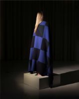 Billede af raawii Patch Blanket 150x200 cm - Blue/Green/Navy