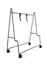 Billede af Please Wait To Be Seated Carry TV Stander H: 92 cm - Sort M/Hjul