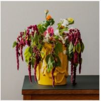 Billede af raawii Michael Kvium Jam Vase H: 24 cm - Empire Yellow		