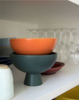 Billede af raawii Strøm Medium Bowl Ø: 19 cm - Vibrant Orange