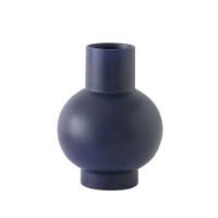 Billede af raawii Strøm XL Vase H: 33 cm - Blue