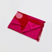 Billede af raawii Teenagers From Mars Plaid 150x200 cm - Red/Pink/White