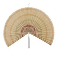 Billede af Bloomingville Jaime Vægdekoration 160x80 cm - Gul Bambus 