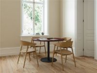 Billede af Andersen Furniture AC2 Stol SH: 44 cm - Eg Hvidpigmenteret Lak