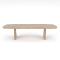 Billede af Sibast Furniture No 7 Dining Table Rectangular L: 200 cm - Sæbebehandlet Eg