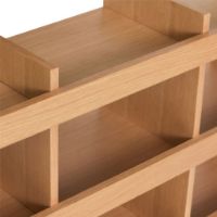 Billede af Hübsch Momentum Reol 120x70 cm - Eg  OUTLET