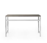 Billede af Vipp 430 Studio Desk 60x125 cm - Aluminium/Bosco Leather