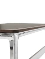 Billede af Vipp 430 Studio Desk 60x125 cm - Aluminium/Bosco Leather