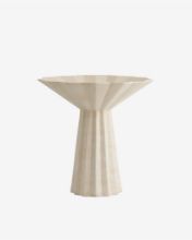 Billede af Nordal Minu Vase Large H: 35 cm - Råhvid