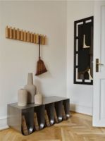 Billede af Kristina Dam Curved Bench B: 110 cm - Børstet Stål OUTLET