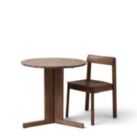 Billede af Form & Refine Trefoil Round Table Ø: 75 cm - Røget Eg