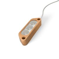 Billede af Kristian Juul Stikdåse til TV-Stander - Eg/Hvid