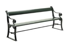 Billede af Wolff Nordic Classic Københavnerbænk L: 180 cm - Grøn 