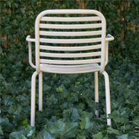 Billede af Mandalay Ivy Pipe Havestol SH: 43,5 cm - Taupe 