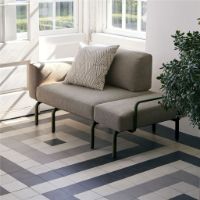 Billede af Mandalay Ivy Loungestol m. Udtræk SH: 42 cm - Olivengrøn 