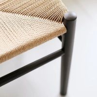 Billede af FDB Møbler Klaverbænk Jørgen Bækmark J163 B: 100 cm - Sort/Natur Flet