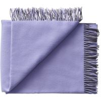 Billede af Silkeborg Uldspinderi Secret Plaid 130x190 cm - Clay/Lilac