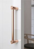 Billede af FROST NOVA2 Push-Pull 1989-1 Dørgreb - Børstet Kobber